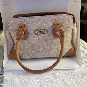 Etienne Aigner Linen Handbag/Purse